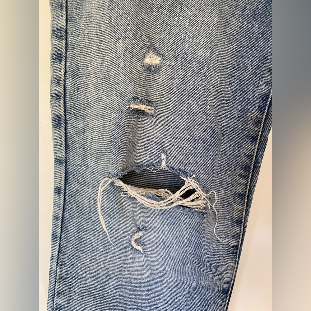 Betro Simone Women's Straight Leg Distressed Button Fly Jeans 30 - Picture 4 of 11
